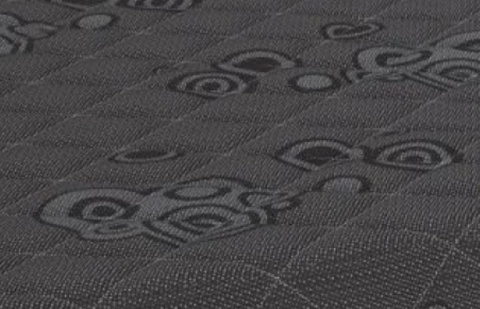 Materac multipocketowy z pamięcią kształtu H3H4 FORZA 80x200x22 Jacquard