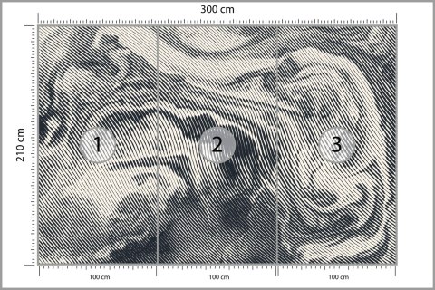 Fototapeta Abstract Halftone Background, Retro Engraving Style. Flizelina 300x210 FT-448546-VE300-210