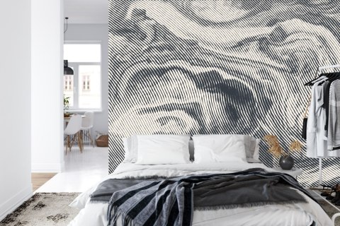 Fototapeta Abstract Halftone Background, Retro Engraving Style. Flizelina Zmywalna 270x180 FT-448546-VEML270-180