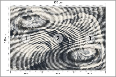 Fototapeta Abstract Halftone Background, Retro Engraving Style. Flizelina Zmywalna 270x180 FT-448546-VEML270-180