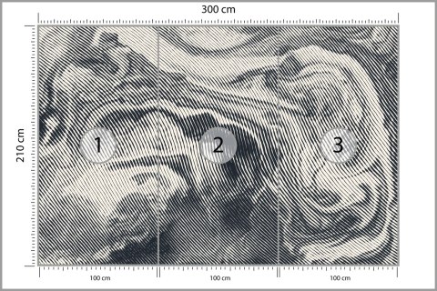 Fototapeta Abstract Halftone Background, Retro Engraving Style. Flizelina Zmywalna 300x210 FT-448546-VEML300-210