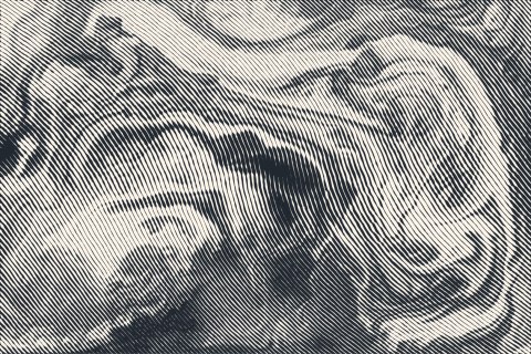 Fototapeta Abstract Halftone Background, Retro Engraving Style. Tapeta Samoprzylepna 416x290 FT-448546-SKXXXXL