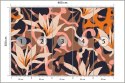 Fototapeta Abstract Jungle Plants Pattern. Creative Collage Contemporary Floral Seamless Pattern. Fashionable Template For Desig