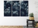 Obraz Wieloczęściowy Jagody Z Bliska 3D Canvas Naturalny 180x120 LBS-3838-NC180-120_3X60-120