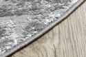 Dywan okrągły TREX BRICK kolor grafitowy r120 Hakano - RUG/LU/TREX/BRICK/DARKGREY/R120