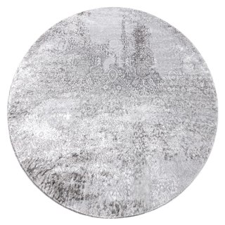 Dywan okrągły TREX VINTAGE kolor szary r100 Hakano - RUG/LU/TREX/VINTAGE/GREY/R100