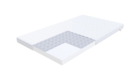 Materac piankowy z gryką BABY CARE MICROQUILT 70x140