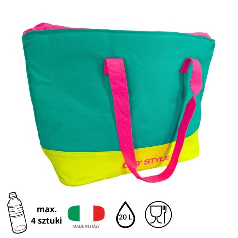 Torba plażowa Kamai Gio Style, w kolorze zielonym, pojemność 20L Giostyle