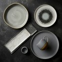Talerz organiczny z wysokim rantem Stonecast Peppercorn Grey, 200mm
