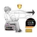 Fotelik samochodowy, siedzisko Isofix 22 - 36 kg Louis Nukido 710202