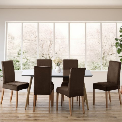 - COVER/RES/SENTO/CH/DARKBROWN/48x48x58+10/6PCS