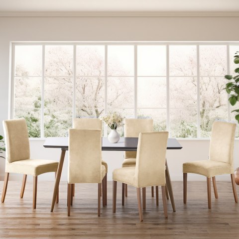 - COVER/RES/SENTO/CH/L.BEIGE/48x48x58+10/6PCS
