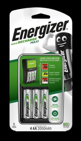 ENERGIZER MAXI CHARGER + ACCUMULATOR HR6 AA 2000mAh PRECHARGE BLISTER*4