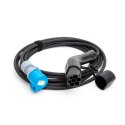 PLATINET EV CAMPER POWER SUPPLY ADAPTER TYPE 2 TO CEE 16A SOCKET 7M 3,6KW [46339]
