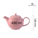 Dzbanek na herbatę Stonecast Petal Pink, 430ml