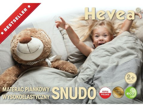 Materac wysokoelastyczny Hevea SnuDo 130x80 (Bamboo)