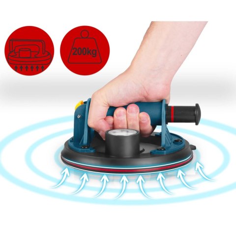 Przyssawka do płytek próżniowa z pompką do 200 kg Humberg HM-161