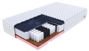 Materac kieszeniowy GINASO visco, kokos, pianka HR 200 x 200 H4 twardy H3 średnio twardy 22 cm
