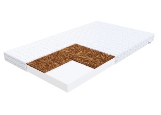 Materac piankowy BABY COCO MAX kokos - 60 x 120 - H2 średnio miękki / H3 średnio twardy - 10 cm