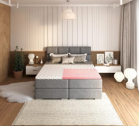 Nakładka na materac VISCO Nakładka z pianki memory 160 x 200 H2 średnio miękki 4 cm