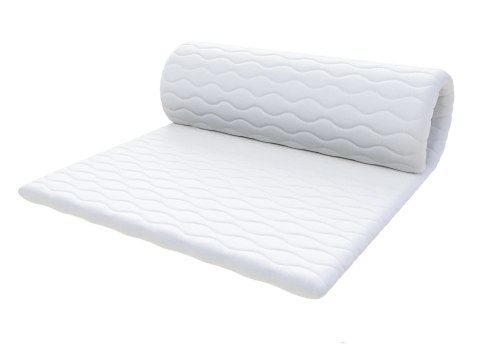 Nakładka na materac VISCO Nakładka z pianki memory 160 x 200 H2 średnio miękki 4 cm