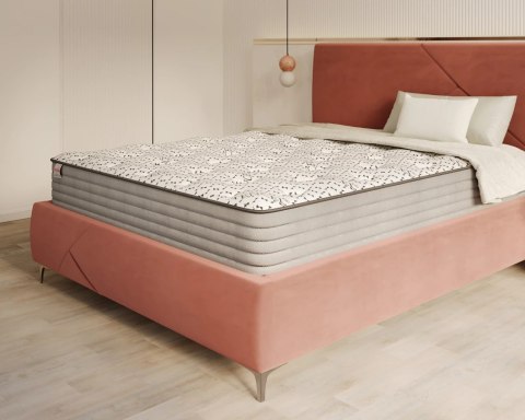 Materac multipocketowy OSLO  visco BUBBLEGUM,  NATURALIS 90 x 200 29cm H3