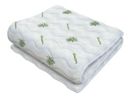 Pokrowiec na materac ALOE Rozmiar: 90 x 200, Wysokośc pokrowca: 9 cm