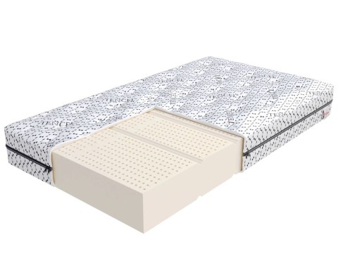 Materac lateksowy VALORE Lateks 160 x 200 H2 średnio miękki 19 cm
