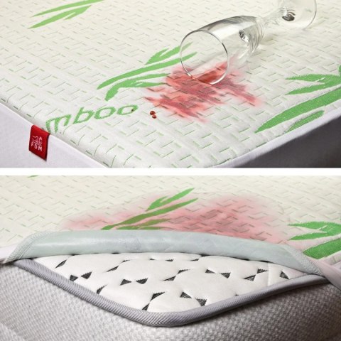 Ochraniacz wodoodporny BAMBOO 4kids wysokość 15 cm  70 x 160