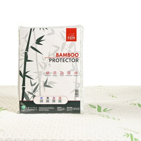 Ochraniacz wodoodporny BAMBOO wysokość 25 cm  180 x 200