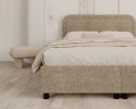 Łóżko tapicerowane BALETTO stelaż podnoszony180x200 CLEO Beżowy