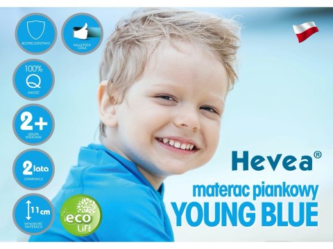 Materac piankowy  Young Blue 200x90 BAMBOO