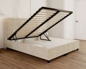 Łóżko tapicerowane BALETTO stelaż podnoszony160x200 CLEO RÓŻNE KOLORY