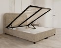 Łóżko tapicerowane BALETTO stelaż podnoszony160x200 CLEO RÓŻNE KOLORY