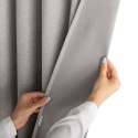 RESTILO zasłona CORITA kolor beżowy taśma materiał blackout, len 140x250 - CURT/RES/BLACKOUTLINEN/CORITA/PLEAT/BEIGE/140X250/1PC