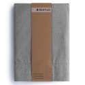 RESTILO zasłona CORITA kolor stalowy taśma materiał blackout, len 140x250 - CURT/RES/BLACKOUTLINEN/CORITA/PLEAT/DARKGREY/140X250