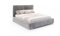 Łóżko tapicerowane ADORE nowoczesny design 90x200 TRINITY Szary