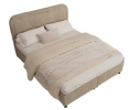 Łóżko tapicerowane BALETTO stelaż podnoszony180x200 CLEO Beżowy