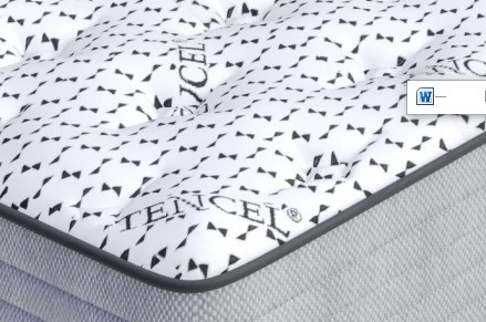 Materac multipocketowy OSLO  visco BUBBLEGUM,  NATURALIS 90 x 200 29cm H3