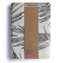 RESTILO zasłona PALMERA kolor beżowy przelotki srebrne materiał len, mikrofibra 135x250 - CURT/RES/LINEN/PALMERA/EYELETS/BEIGE/1