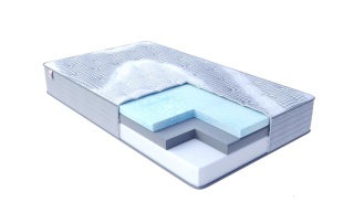 Komfortowy Chłodzący Materac piankowy 120x200x28 Pokrowiec Cool Touch