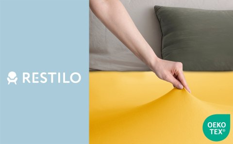 Prześcieradło AMBER kolor żółty   100-120x200