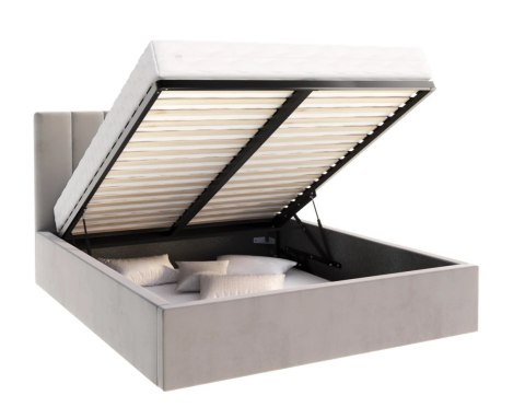 Łóżko JUSTIN stelaż  metalowy 120x200 SZTRUKS Różne kolory