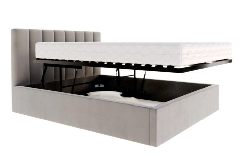 Łóżko JUSTIN stelaż  metalowy 120x200 SZTRUKS Różne kolory