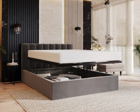 Łóżko JUSTIN stelaż  metalowy 160x200 SZTRUKS Różne kolory