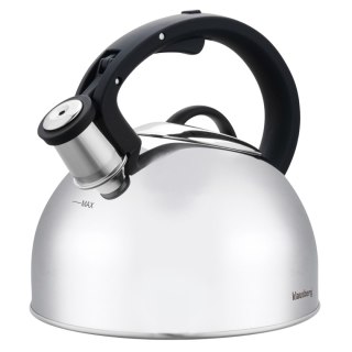 CZAJNIK STALOWY Z GWIZDKIEM 2,5L KLAUSBERG KB-7910