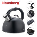CZAJNIK STALOWY Z GWIZDKIEM 2,5L KLAUSBERG KB-7911