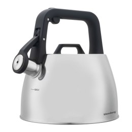 CZAJNIK STALOWY Z GWIZDKIEM 2,5L KLAUSBERG KB-7914