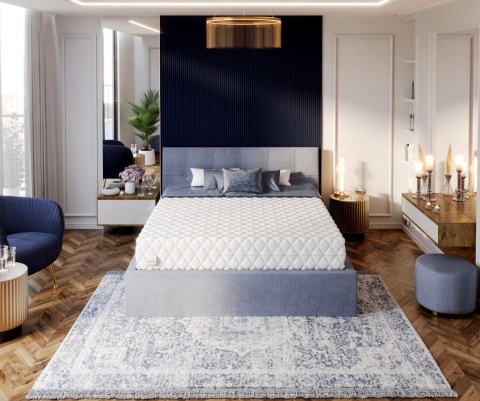 Komfortowy Materac lateksowy MARCO 140x200x21 PREMIUM JERSEY