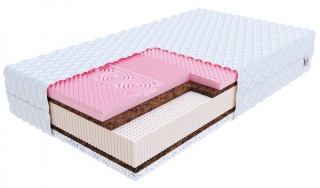 Polski Materac lateksowy MARCO MAX 180x200x29 PREMIUM JERSEY
